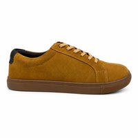 Tan Suede Leather Casual Sneakers-BOM-NEWTON1-BRN