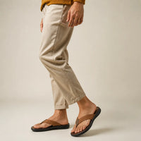Tan Leather Comfort Slipper-1524 Brown Oxhide