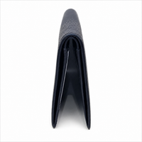 Oxhide Real leather Slim Black- minimalist wallet -SD11