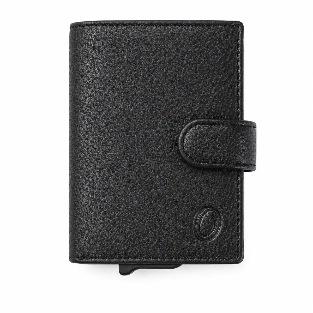 Pull up Wallet for Men -Full Grain Leather Wallet Black- SD05 Oxhide