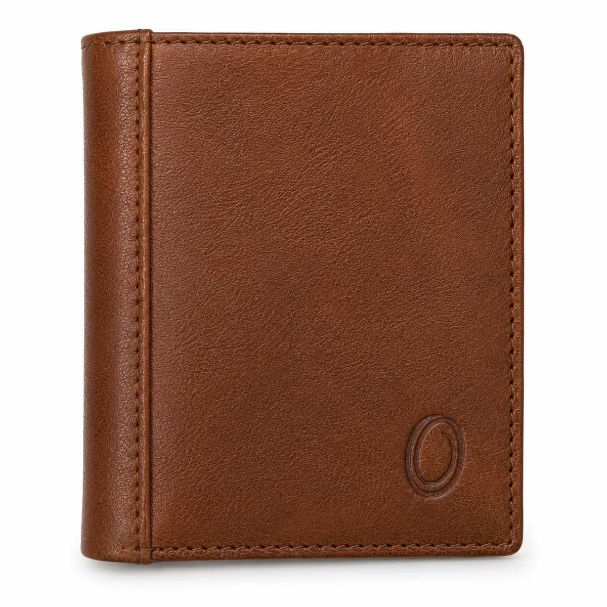Oxhide Real leather slim - minimalist wallet -SD11 Brown