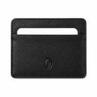 Leather Card Holder -Leather cardholder - Leather Card Case - Leather Card Pouch - Card Sleeve - Oxhide 4181 Black