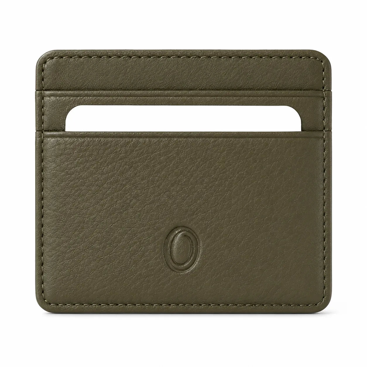 Leather Card Holder - Leather cardholder - Leather Card Case - Leather Card Pouch - Card Sleeve - Oxhide 4181 Green