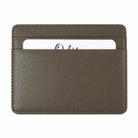 Leather Card Holder - Leather cardholder - Leather Card Case - Leather Card Pouch - Card Sleeve - Oxhide 4181 Green