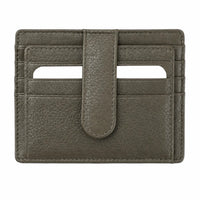 Leather Card Holder -Leather cardholder -Leather Card Case - Leather Card Pouch - Card Sleeve - Oxhide AS4 Green