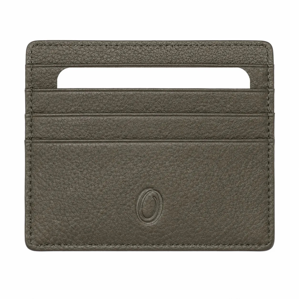 Leather Card Holder -Leather cardholder -Leather Card Case - Leather Card Pouch - Card Sleeve - Oxhide AS4 Green