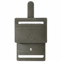 Leather Card Holder -Leather cardholder -Leather Card Case - Leather Card Pouch - Card Sleeve - Oxhide AS4 Green