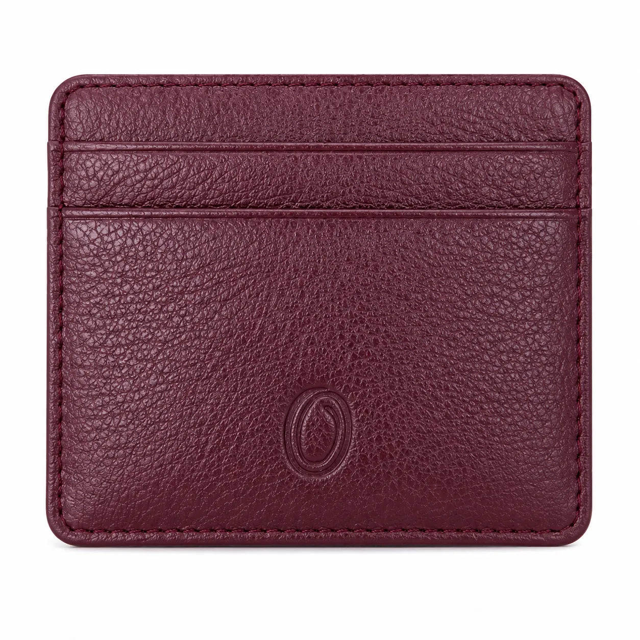 Leather Card Holder - Leather cardholder - Leather Card Case - Leather Card Pouch - Card Sleeve - Oxhide 4181 Red