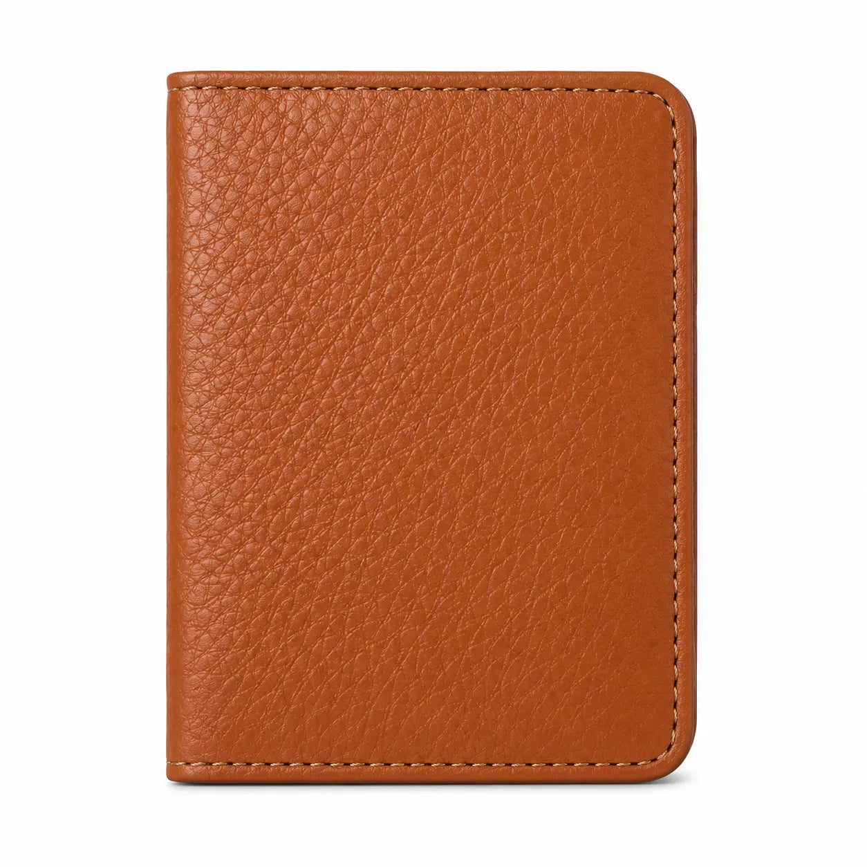 Bi-fold Leather Card Holder Brown- 4166 Oxhide