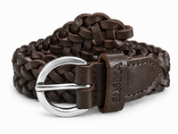 Braided casual Leather Belt - Full Grain Leather Belt - Leather Belt Men For Jean -BRD 25 mm Oxhide