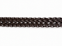 Braided casual Leather Belt - Full Grain Leather Belt - Leather Belt Men For Jean -BRD 25 mm Oxhide