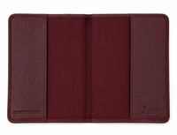 Leather Passport Holder - Passport Cover Leather - Leather Passport Case - Passport Pouch - Oxhide 4055 RED