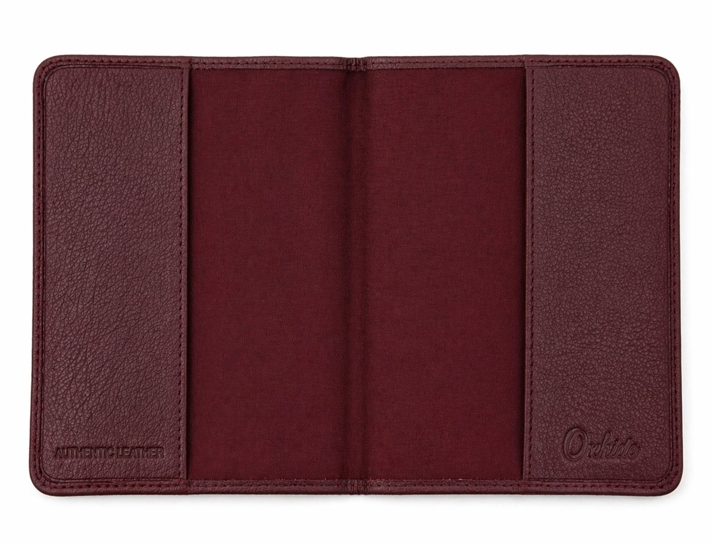 Leather Passport Holder - Passport Cover Leather - Leather Passport Case - Passport Pouch - Oxhide 4055 RED