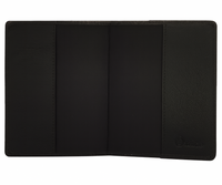 Leather Passport Holder - Passport Cover Leather - Leather Passport Case - Passport Pouch - Oxhide 4055 BLACK