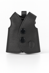 Key Wallet - Leather Key Pouch Black - J1005 Oxhide