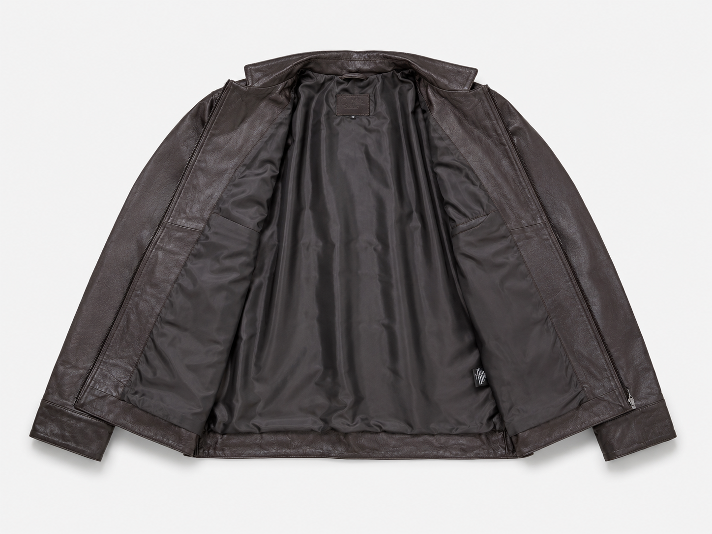 Real Leather Jacket Black- Lamb skin Jacket- Jacket for Men- Oxhide RI58 Dark Brown