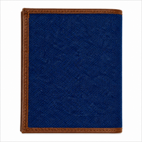 Men's Short Style Canvas Leather Folding Small Wallet Youth Boys Students Children Fashion Brand -CN01 Oxhide