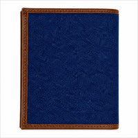 Men's Short Style Canvas Leather Folding Small Wallet Youth Boys Students Children Fashion Brand -CN01 Oxhide