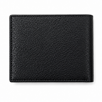 Wallet for Men with coin pouch-Minimalist Wallet -Full Grain Leather Wallet-Slim Wallet BlacK Wallet - SD25 Oxhide