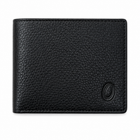 Wallet for Men with coin pouch-Minimalist Wallet -Full Grain Leather Wallet-Slim Wallet BlacK Wallet - SD25 Oxhide