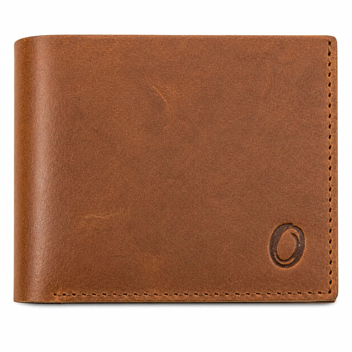 Full Grain Leather Wallet-Slim Wallet Brown- SD23 Oxhide