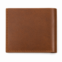 Full Grain Leather Wallet-Slim Wallet Brown- SD23 Oxhide