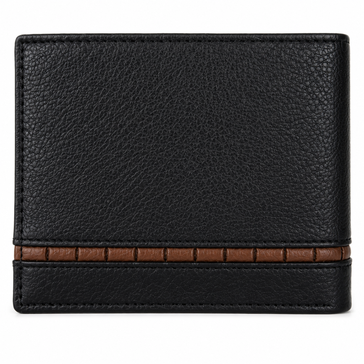 Wallet for Men with coin pouch-Minimalist Wallet -Full Grain Leather Wallet-Slim Wallet BLACK- SD19 Oxhide