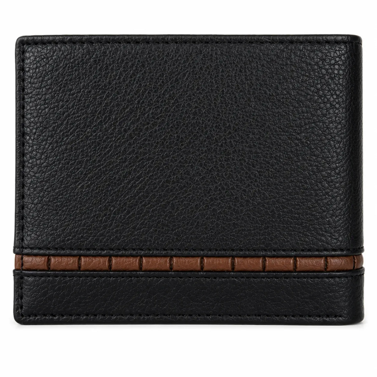 Wallet for Men with coin pouch-Minimalist Wallet -Full Grain Leather Wallet-Slim Wallet BLACK- SD19 Oxhide
