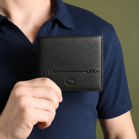 Wallet Men Small - A Minimalist Wallet - Real Leather Compact Wallet - J0010 Oxhide