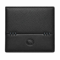 Oxhide Black Cardholder With Coin Pouch- J0010CP BLK