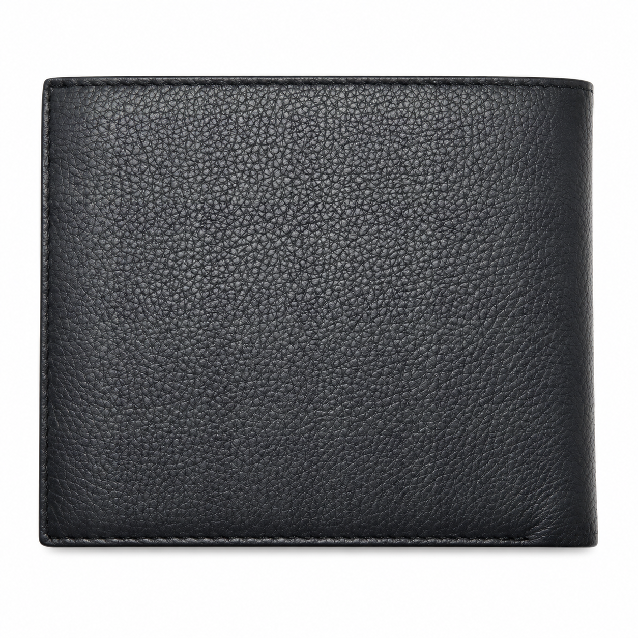 Mens Wallet in Real Leather - Bifold Wallet - Full Grain Leather Wallet - Wallet with zip - Black Color - J0002 Oxhide