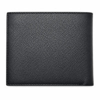 Mens Wallet in Real Leather - Bifold Wallet - Full Grain Leather Wallet - Wallet with zip - Black Color - J0002 Oxhide