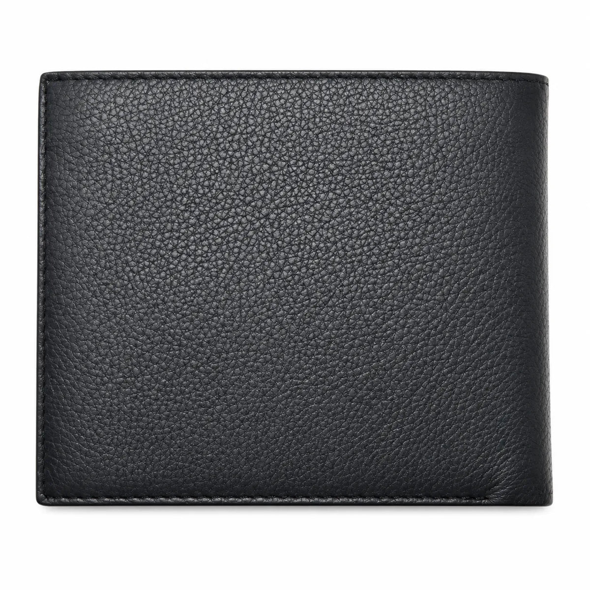 Mens Wallet in Real Leather - Bifold Wallet - Full Grain Leather Wallet - Wallet with zip - Black Color - J0002 Oxhide