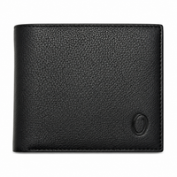Oxhide Leather Wallet with Coin Pouch and Zip Pocket - Oxhide J0009NL