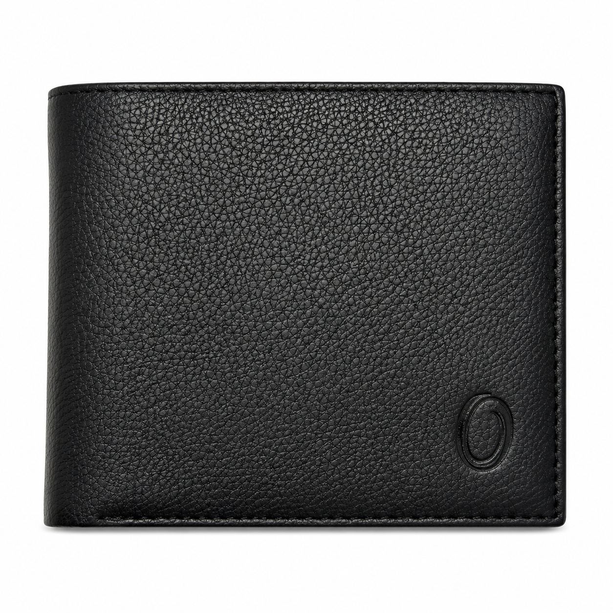 Oxhide Leather Wallet with Coin Pouch and Zip Pocket - Oxhide J0009NL