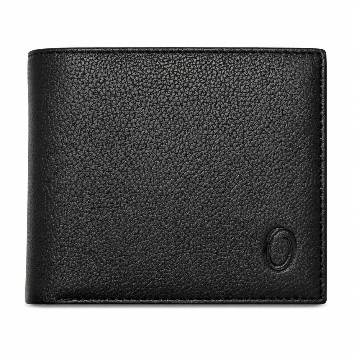 Oxhide Leather Wallet with Coin Pouch and Zip Pocket - Oxhide J0009NL