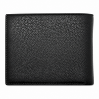 Oxhide Leather Wallet with Coin Pouch and Zip Pocket - Oxhide J0009NL