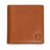 Oxhide Compact wallet in Vintage Leather in Brown colour -OXHIDE J0061 BROWN