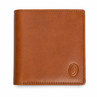 Oxhide Compact wallet in Vintage Leather in Brown colour -OXHIDE J0061 BROWN