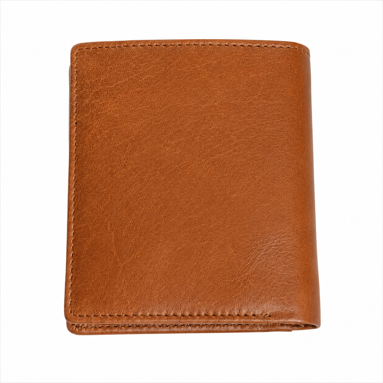 Oxhide Compact wallet in Vintage Leather in Brown colour -OXHIDE J0061 BROWN