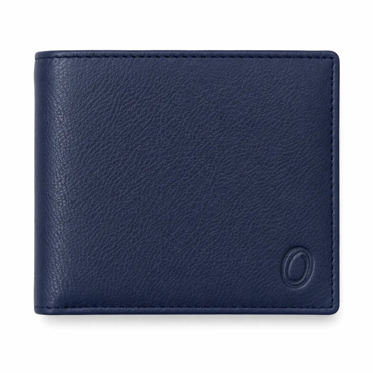 Wallet for Men with coin pouch-Minimalist Wallet -Full Grain Leather Wallet-Slim Wallet Blue- SD13 Oxhide