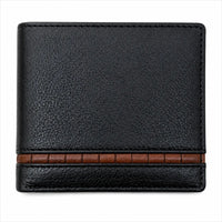 Leather Wallet For Men-Bifold Wallet -Full Grain Leather Wallet -Black Wallet -SD18 Oxhide