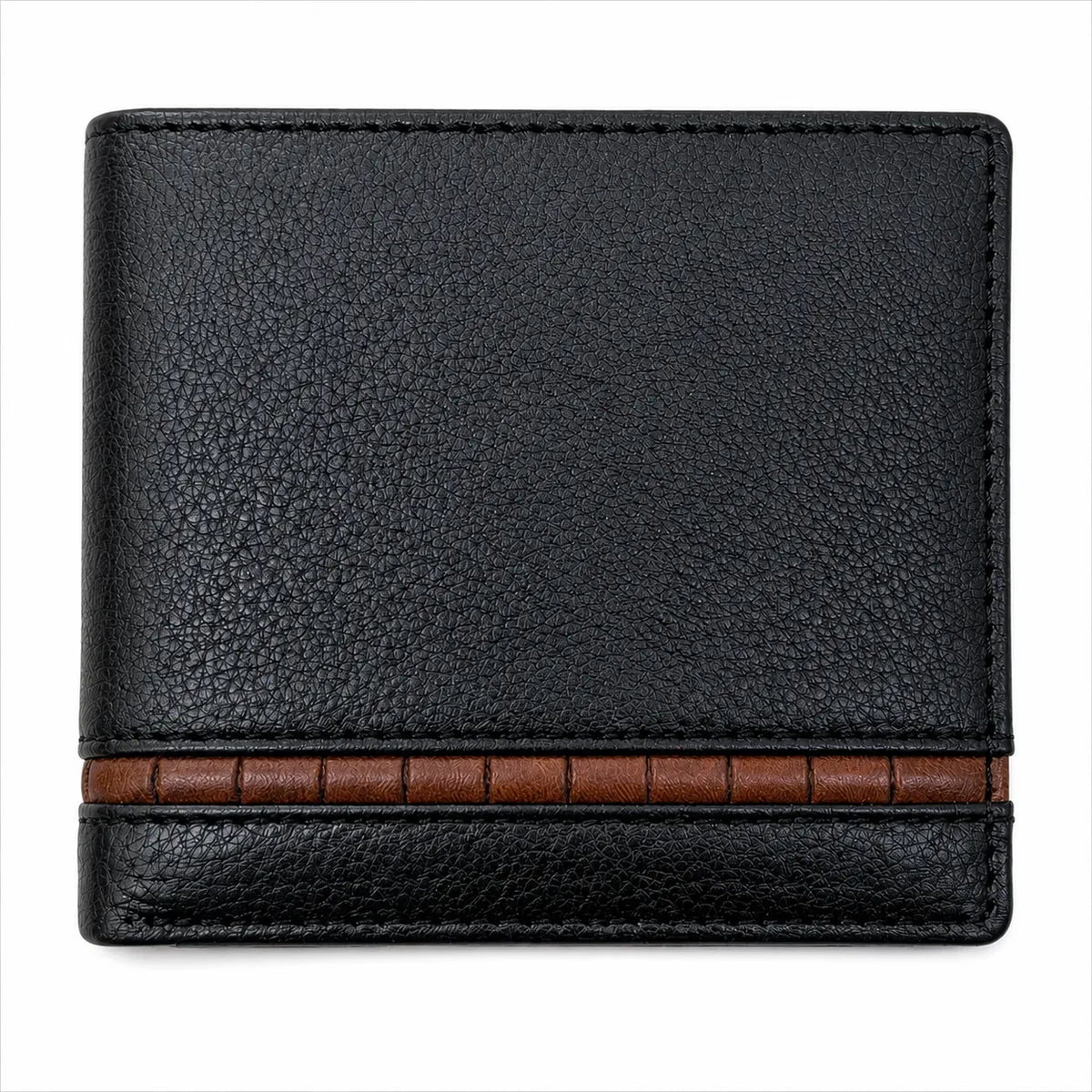 Leather Wallet For Men-Bifold Wallet -Full Grain Leather Wallet -Black Wallet -SD18 Oxhide