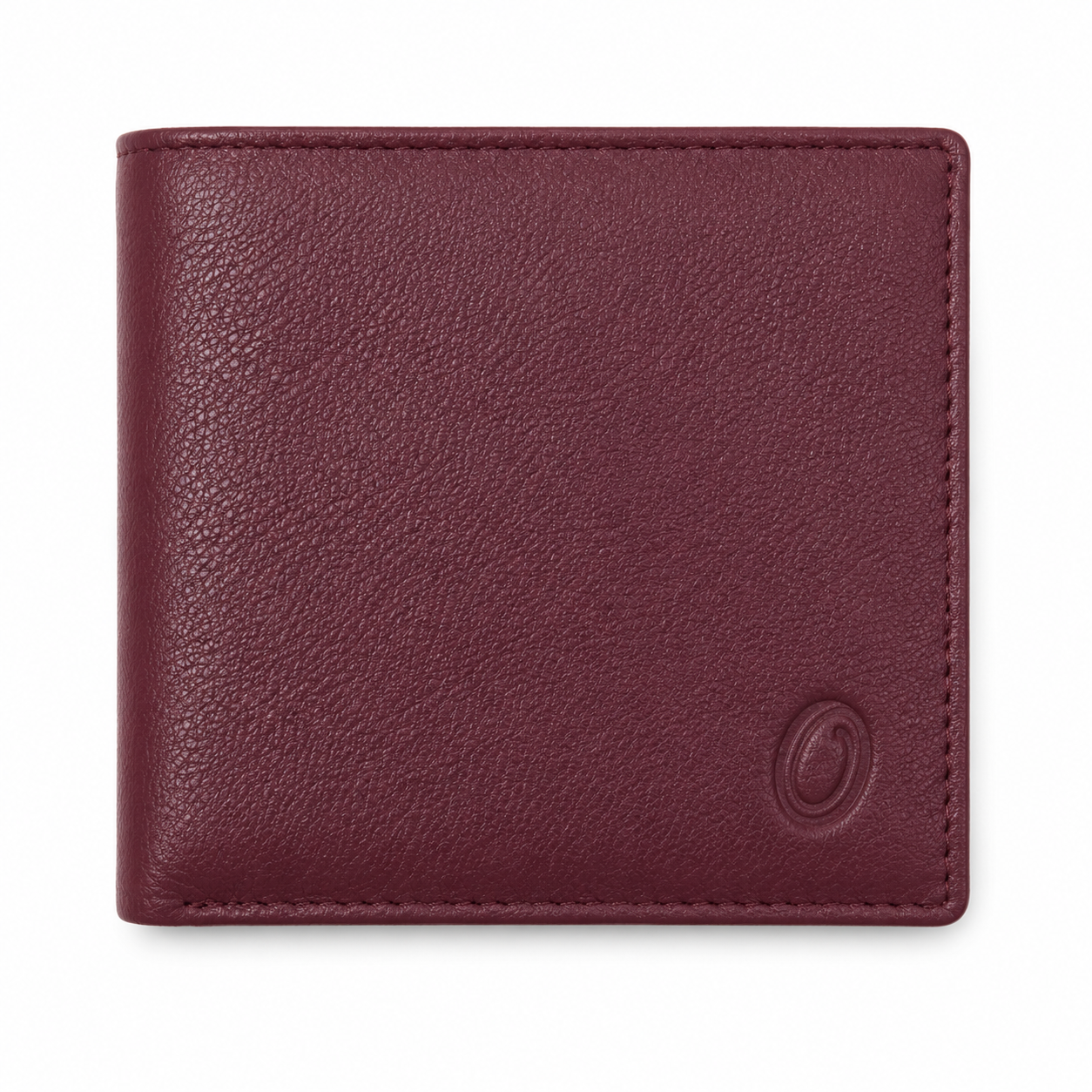Wallet for Men-Minimalist Wallet -Full Grain Leather Wallet-Slim Wallet Red -SD12 Oxhide