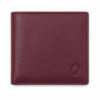 Wallet for Men-Minimalist Wallet -Full Grain Leather Wallet-Slim Wallet Red -SD12 Oxhide