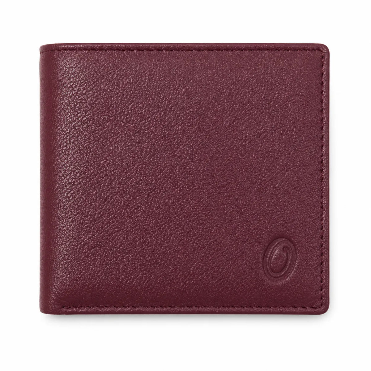 Wallet for Men-Minimalist Wallet -Full Grain Leather Wallet-Slim Wallet Red -SD12 Oxhide
