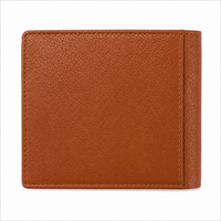 Wallet for Men with coin pouch-Minimalist Wallet -Full Grain Leather Wallet-Slim Wallet BROWN Wallet - SD13 Oxhide