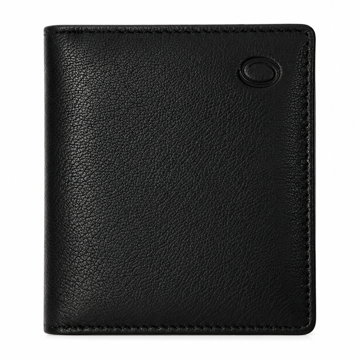 Leather Card Holder Wallet - Leather Mini Wallet - Leather Card Wallet - cardholder - Leather Card Pouch - Oxhide 4425 - BLACK