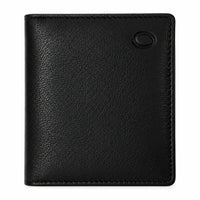 Leather Card Holder Wallet - Leather Mini Wallet - Leather Card Wallet - cardholder - Leather Card Pouch - Oxhide 4425 - BLACK