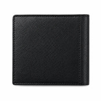 Wallet for Men with coin pouch-Minimalist Wallet -Full Grain Leather Wallet-Slim Wallet Black- SD13 Oxhide